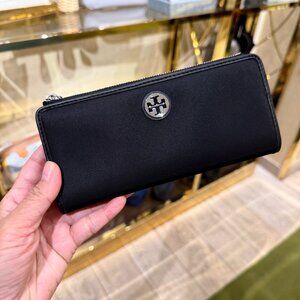 Tory Burch Nylon Small Slim Envelope Wallet 181943 $170 New